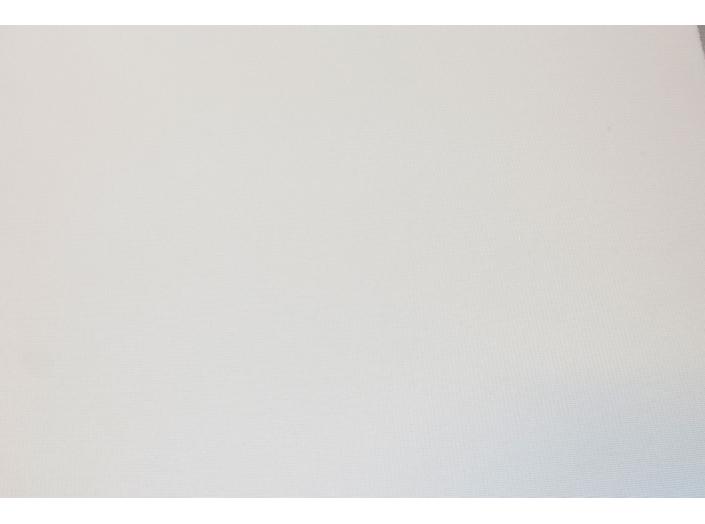 Velour Hvit, 3,7 mm polyeter med backing, 150 cm