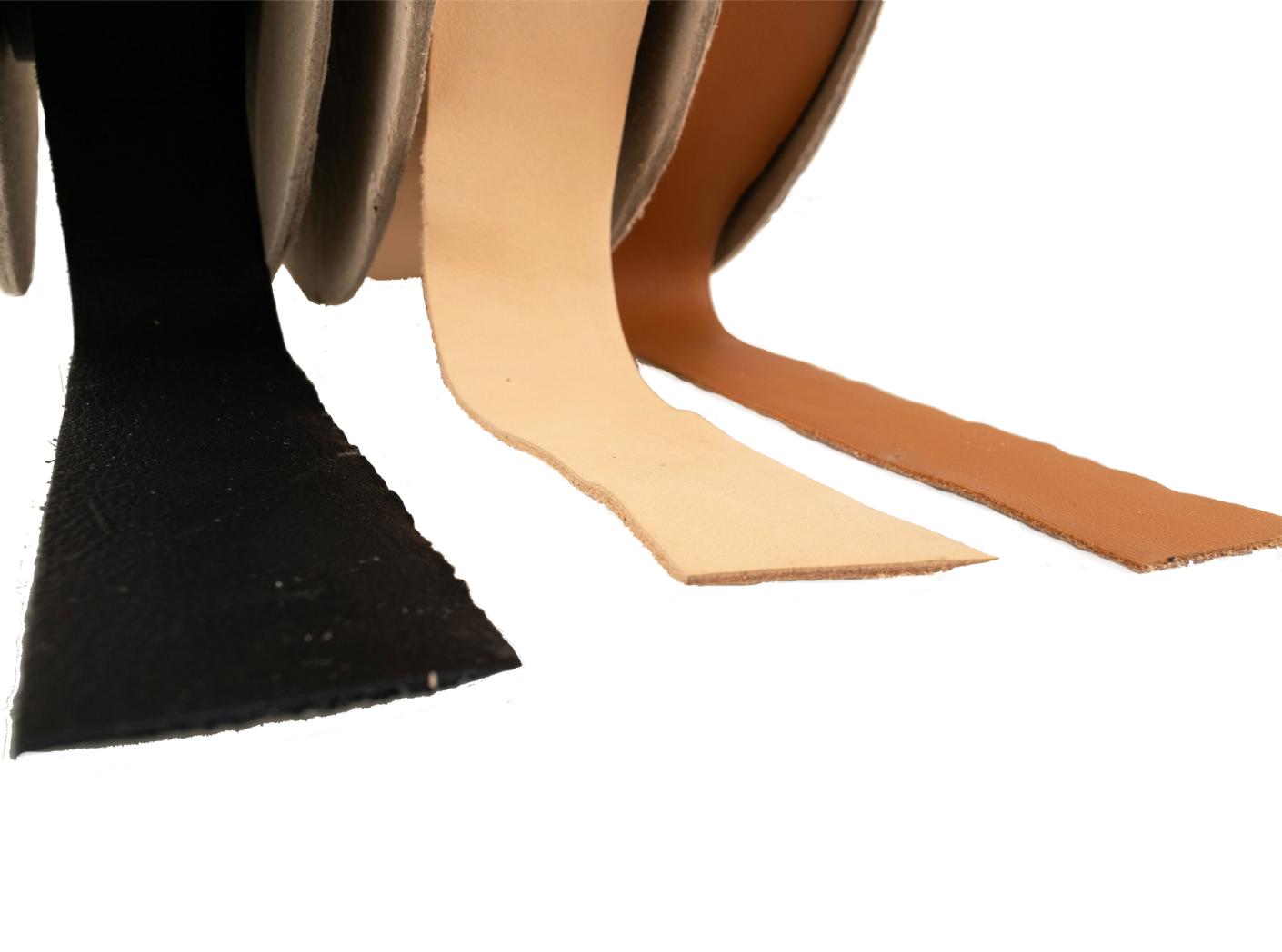 Lærband 40 mm Svart Lærband 40 mm Svart