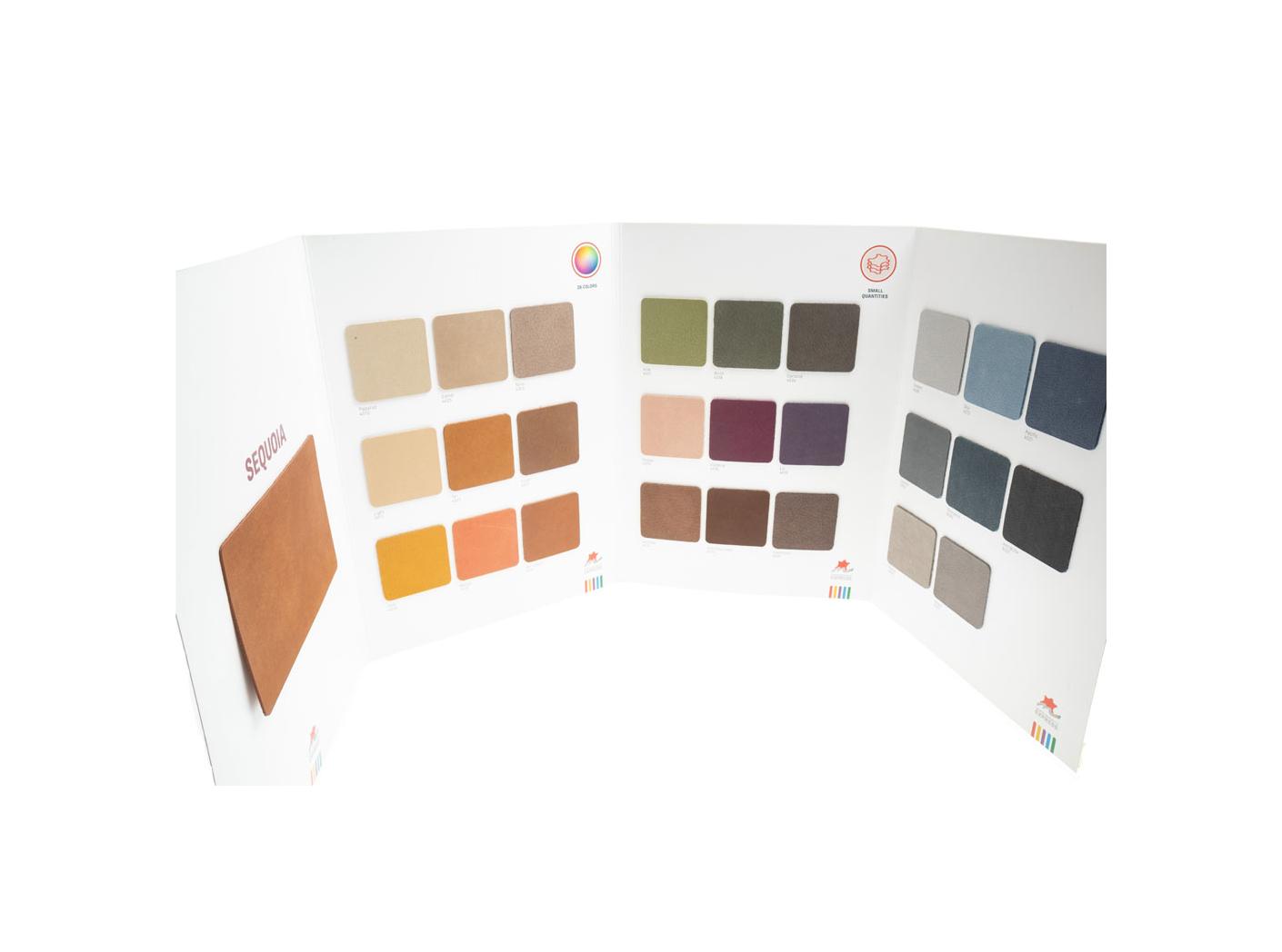 Møbelhud Sequoia Prøvekolleksjon Folder Møbelhud Sequoia Prøvekolleksjon Folder