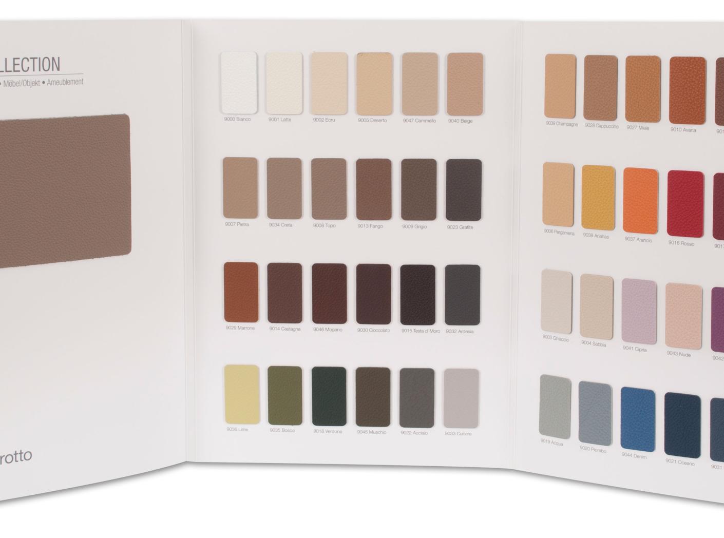 Møbelhud Zenith Prøvekolleksjon Folder Møbelhud Zenith Prøvekolleksjon Folder