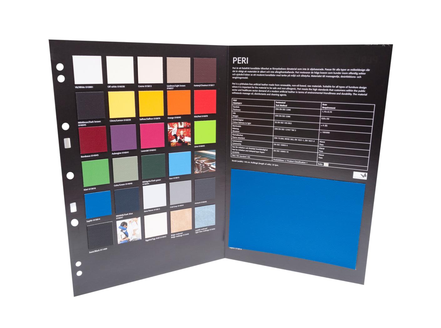 Peri Prøvekolleksjon Folder Peri Prøvekolleksjon Folder