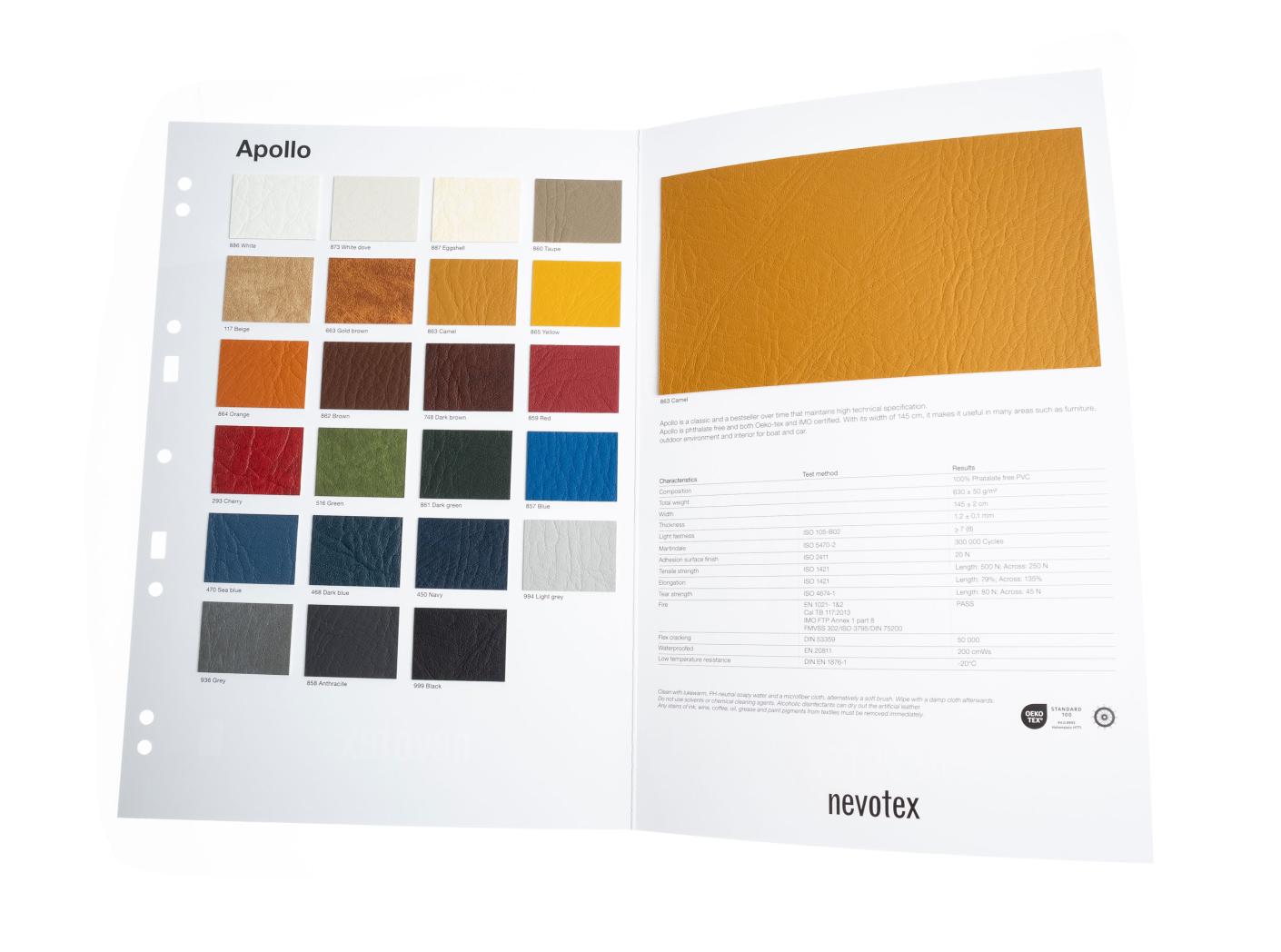 Apollo Prøvekolleksjon Folder 2.0 Apollo Prøvekolleksjon Folder 2.0