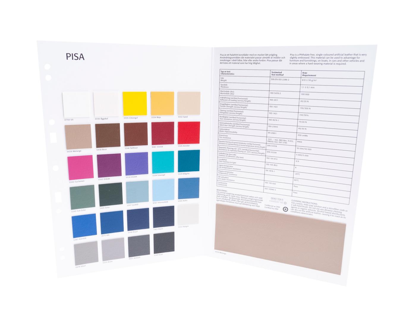 Pisa Prøvekolleksjon Folder Pisa Prøvekolleksjon Folder