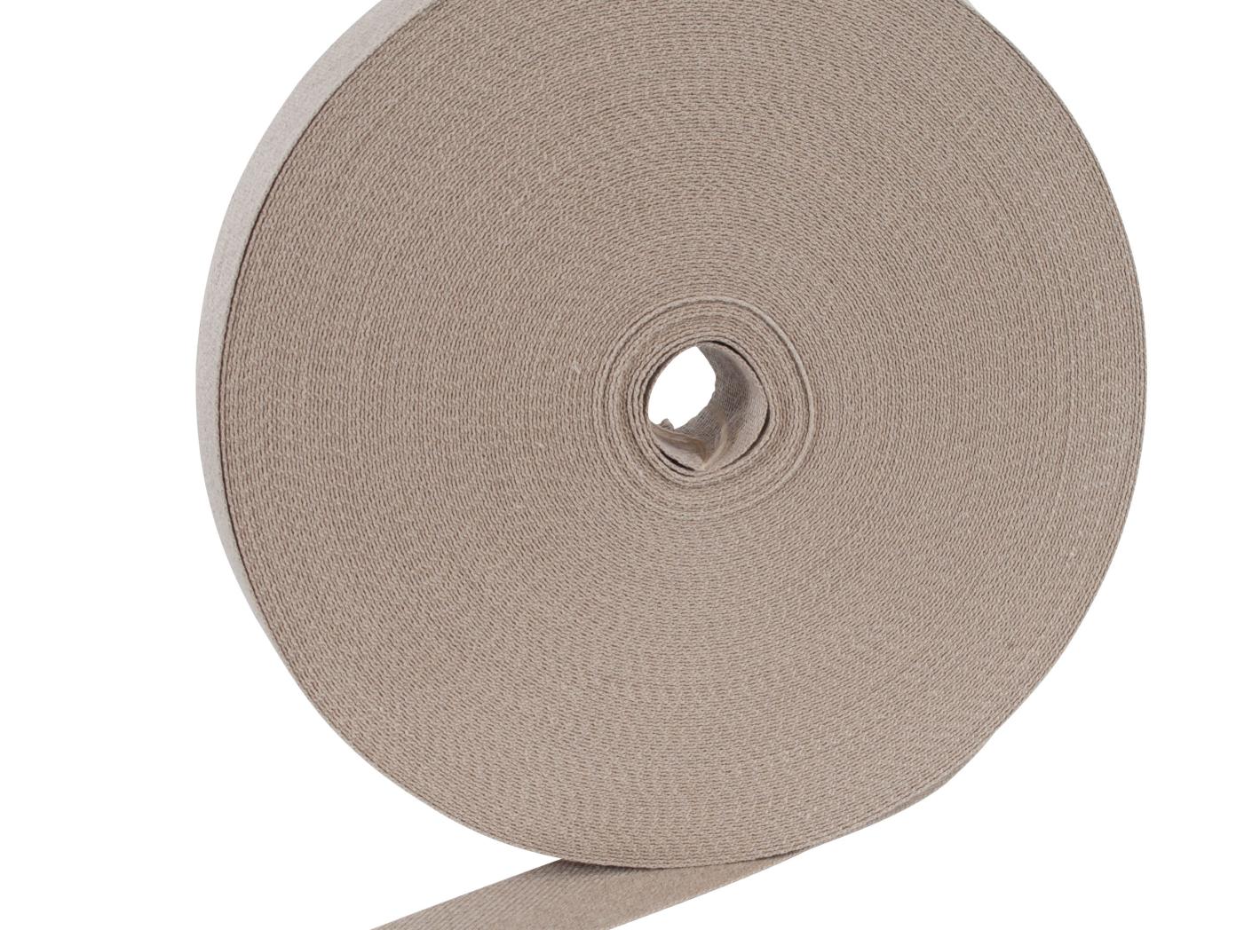 Sadelgjord Poly-Lin Natur 50 mm/50 mtr. Sadelgjord Poly-Lin Natur 50 mm/50 mtr.