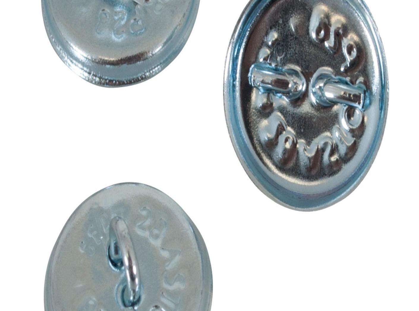 Knappeform A24 underdel øye, Ø12,1mm, 1000st/fp Knappeform A24 underdel øye, Ø12,1mm, 1000st/fp