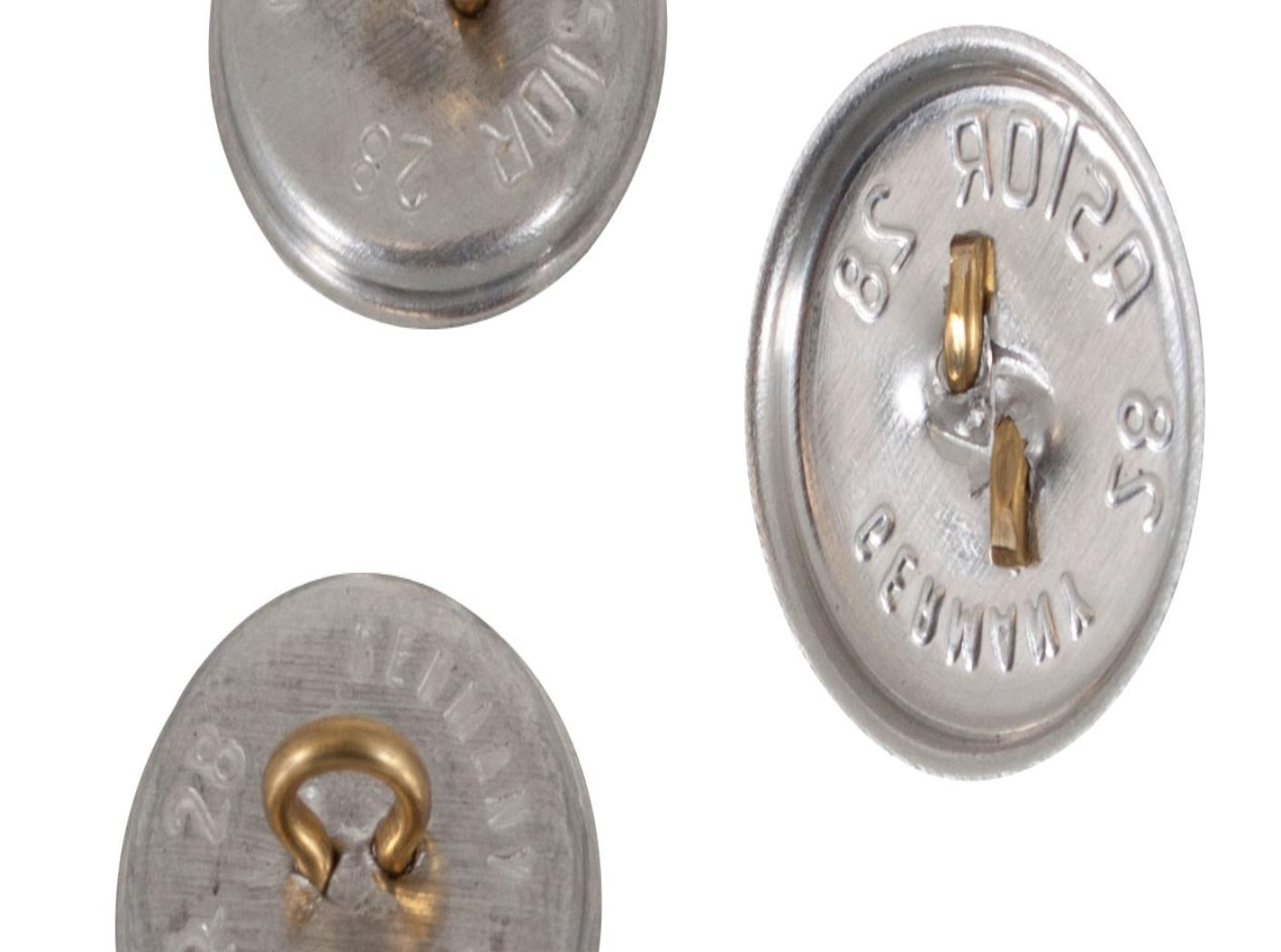 Knappeform A44 underdel øye, Ø24,8mm, 250st/fp Knappeform A44 underdel øye, Ø24,8mm, 250st/fp