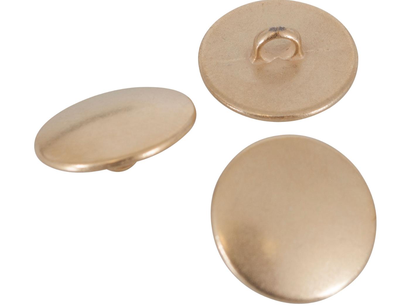 Metallknapp 8325, champagne (oro) 100 st/fp Metallknapp 8325, champagne (oro) 100 st/fp