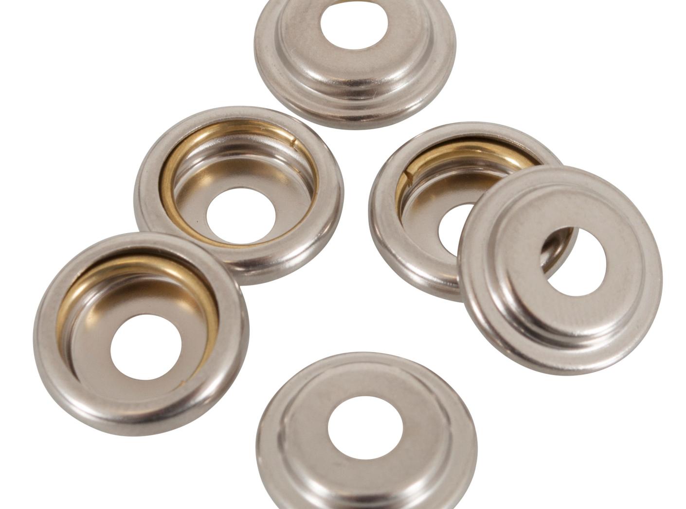 Trykknapp Spring/fjær, del 2 forniklet Trykknapp Spring/fjær, del 2 forniklet