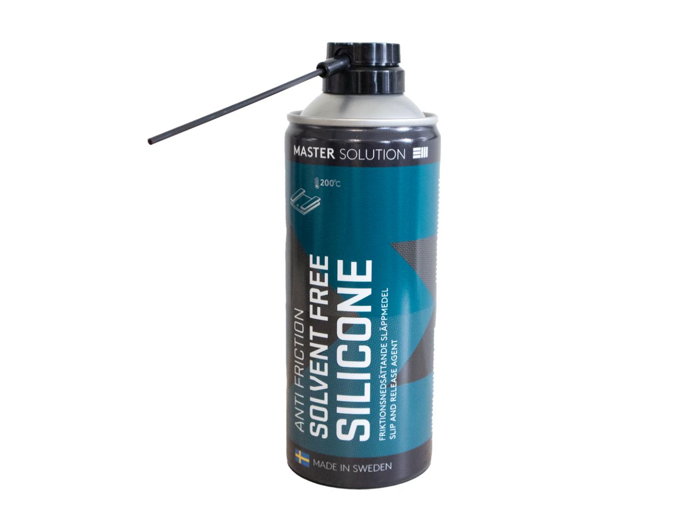 Silikonspray MASTER, 0,4 l/fl (6stk/kart.) Silikonspray MASTER, 0,4 l/fl (6stk/kart.)