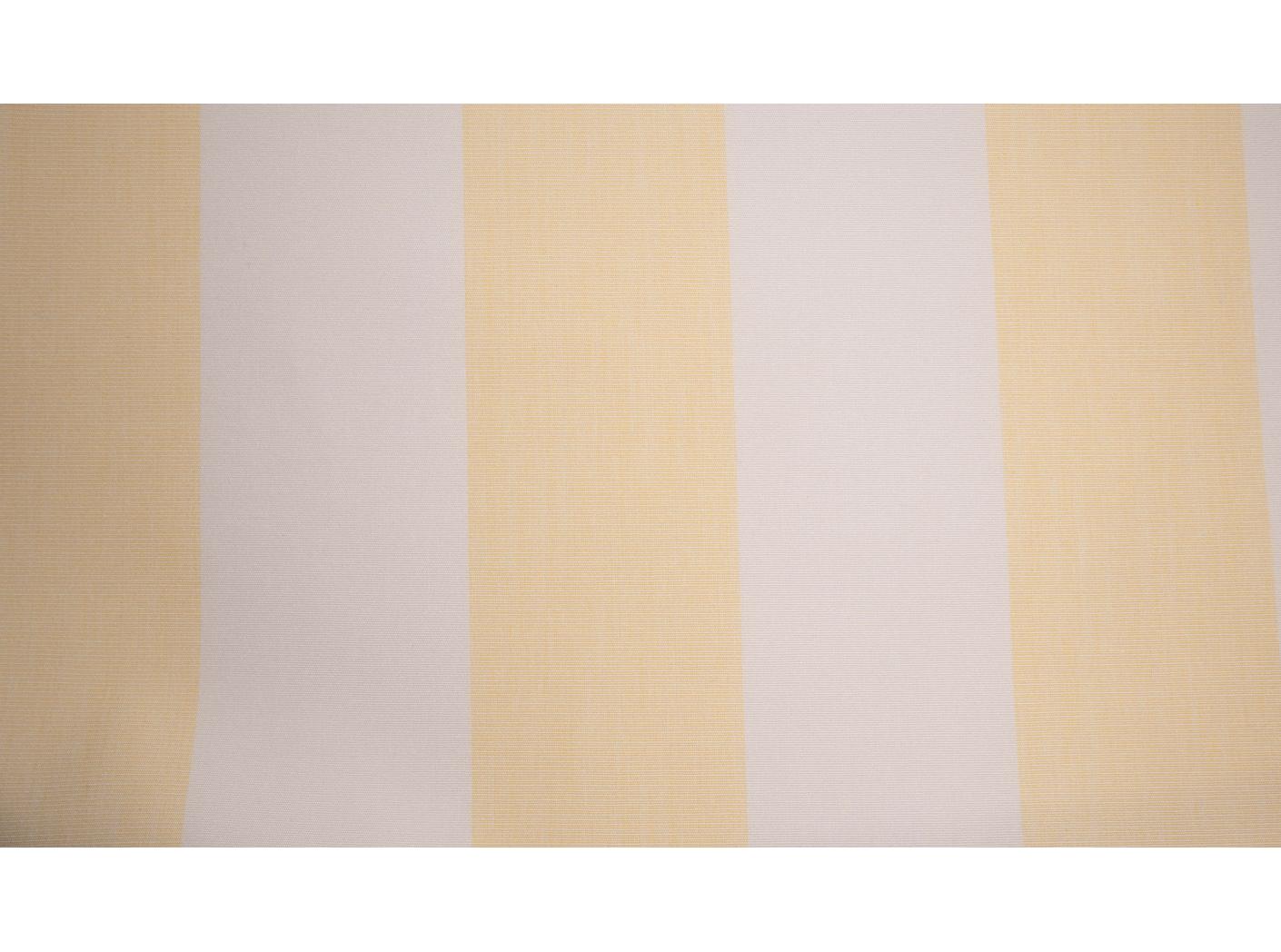 Markiseduk Docril 01263 Stripe Hvit/Lysgul Markiseduk Docril 01263 Stripe Hvit/Lysgul