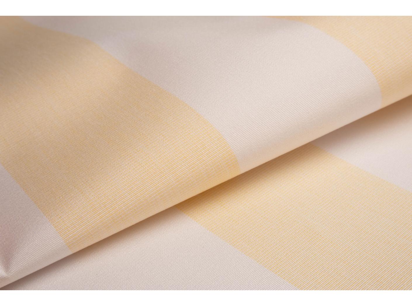 Markiseduk Docril 01263 Stripe Hvit/Lysgul Markiseduk Docril 01263 Stripe Hvit/Lysgul