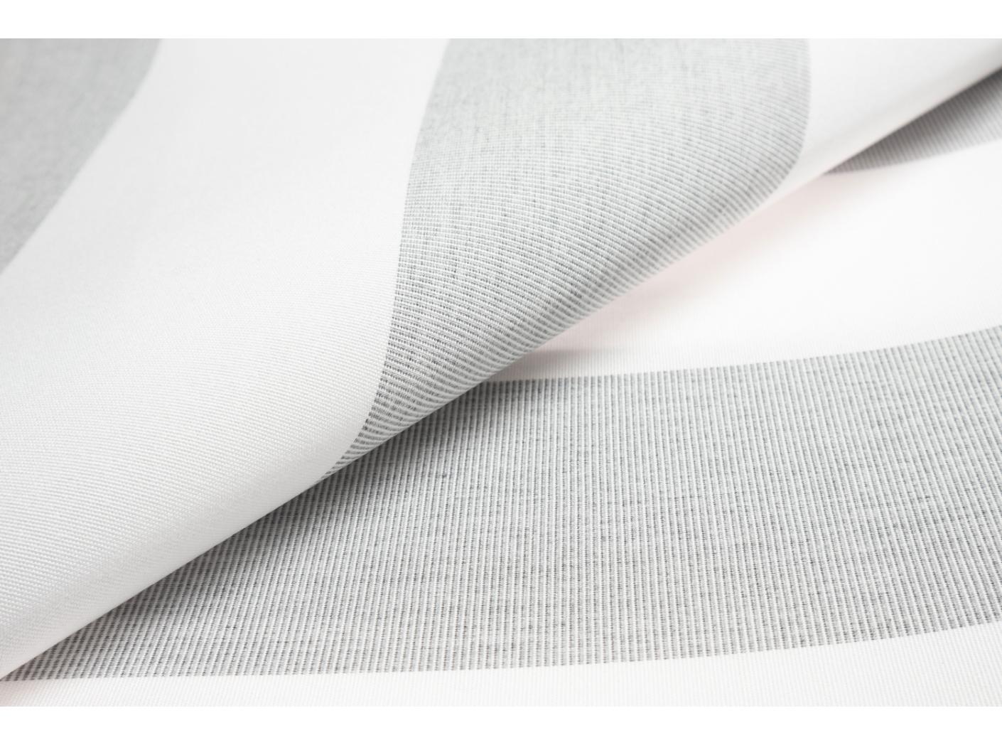 Markiseduk Docril 01267 Stripe Hvit/Lysgrå Markiseduk Docril 01267 Stripe Hvit/Lysgrå