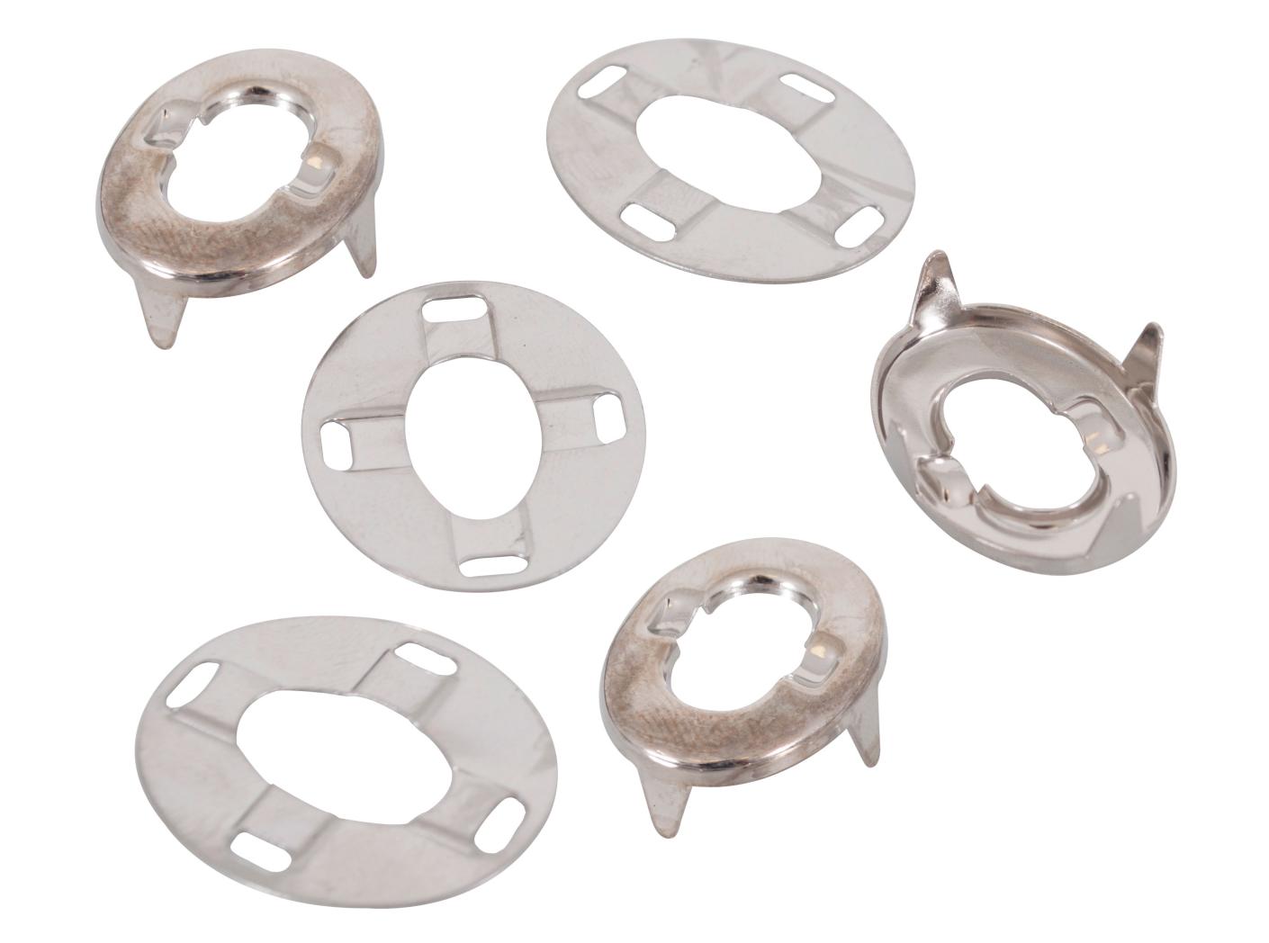 Oval Oljett/Malje m.nabber komplett 100 stk Oval Oljett/Malje m.nabber komplett 100 stk