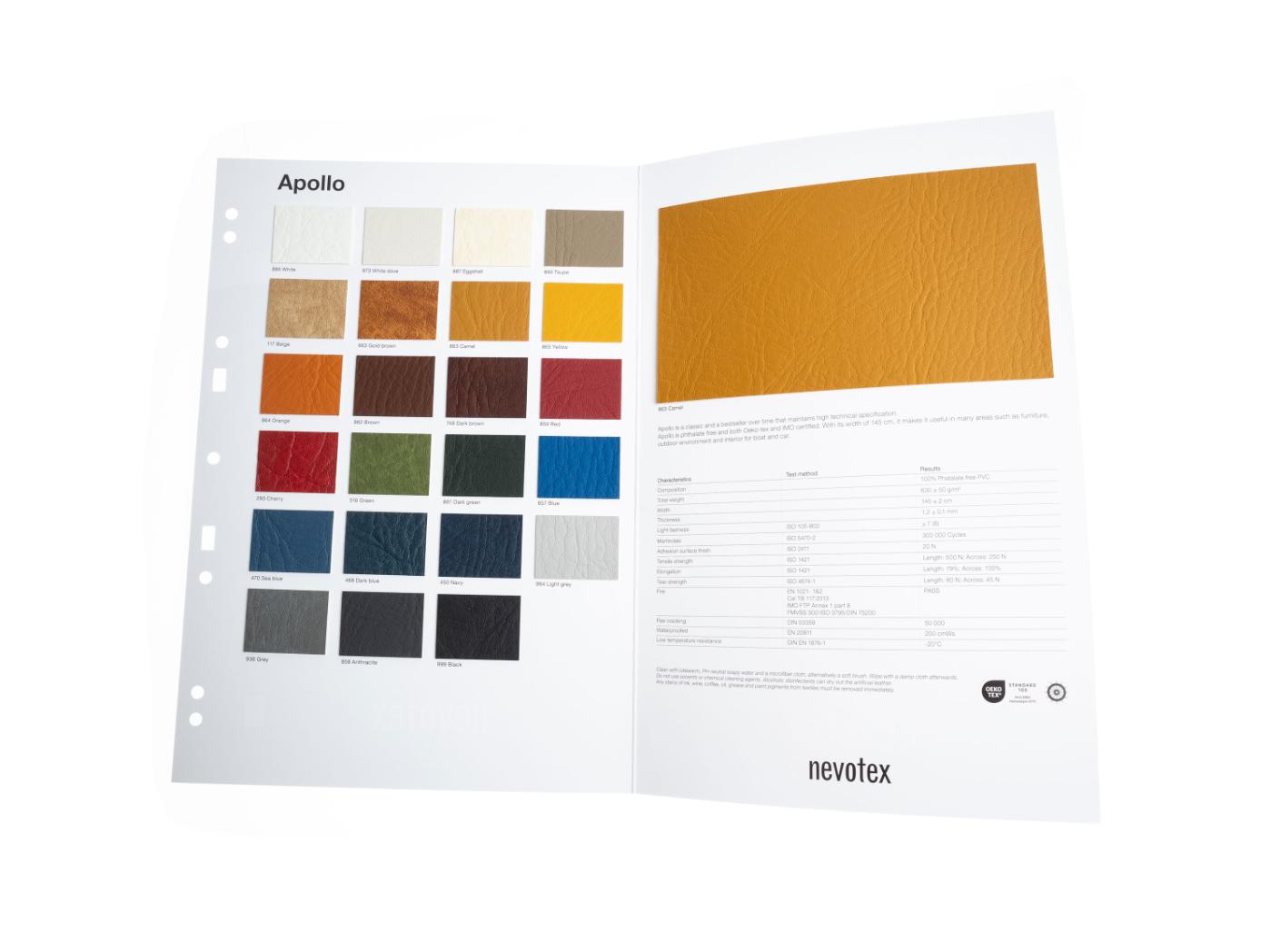 Apollo Prøvekolleksjon Folder 2.0 Apollo Prøvekolleksjon Folder 2.0