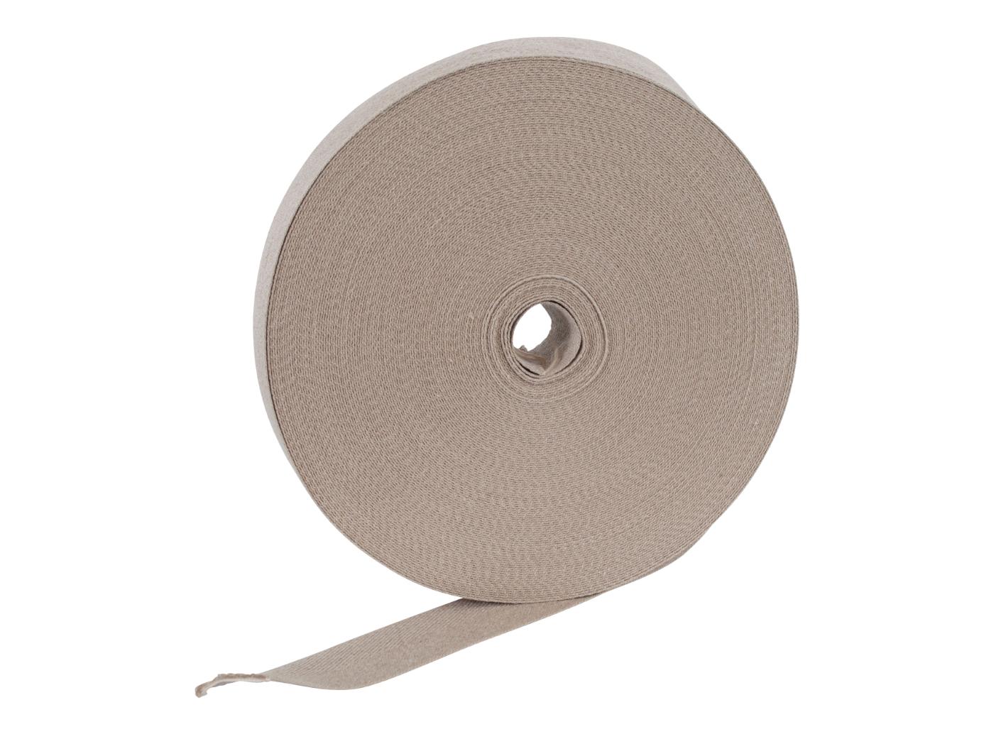 Sadelgjord Poly-Lin Natur 50 mm/50 mtr. Sadelgjord Poly-Lin Natur 50 mm/50 mtr.