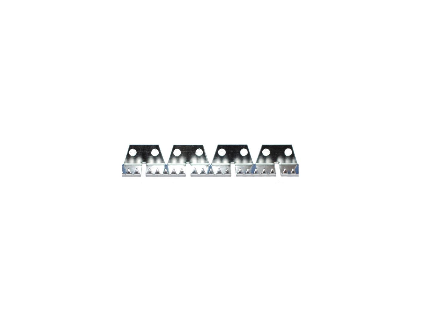 Spikerlist metall for skinn, 10 stk/fpk. Spikerlist metall for skinn, 10 stk/fpk.