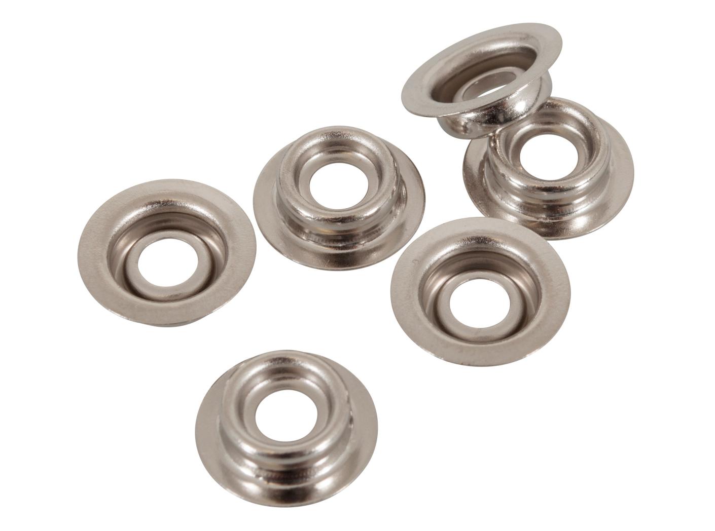 Trykknapp Stud/Kule, del 3 nikkel 100 stk/pk Trykknapp Stud/Kule, del 3 nikkel 100 stk/pk