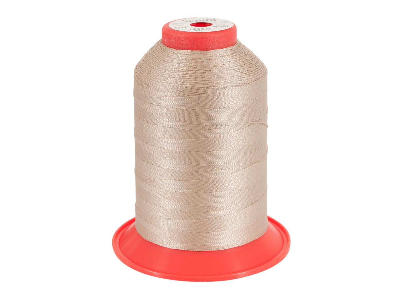 Serafil 40 1222-1200m, mørkbeige Serafil 40 1222-1200m, mørkbeige