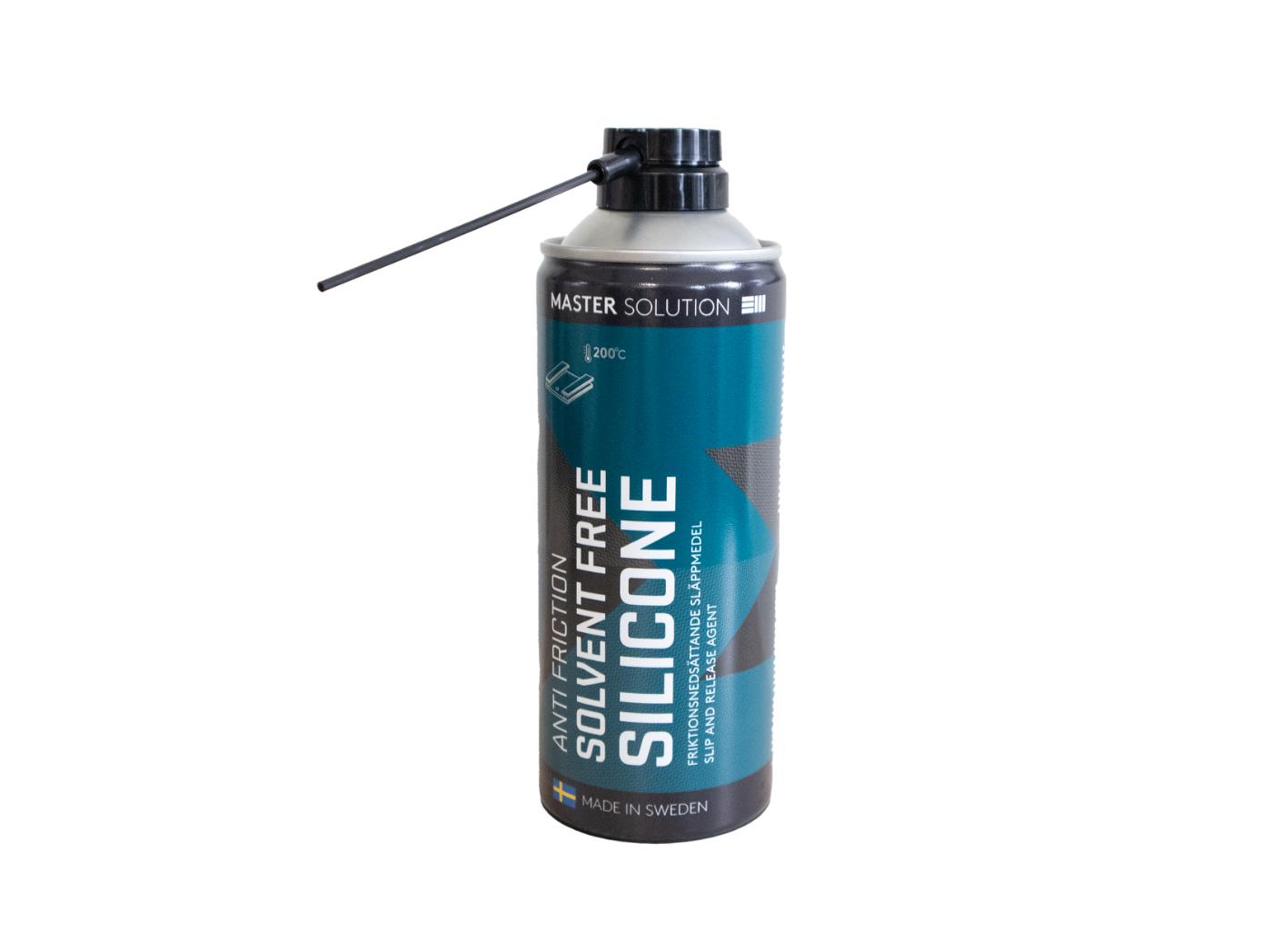 Silikonspray MASTER, 0,4 l/fl (6stk/kart.) Silikonspray MASTER, 0,4 l/fl (6stk/kart.)