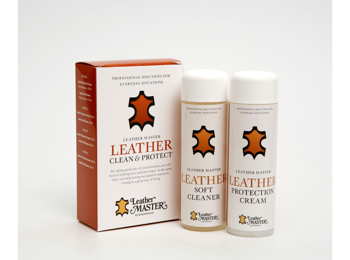 LM Leather cleaning & protection kit, Mini, 100 ml LM Leather cleaning & protection kit, Mini, 100 ml