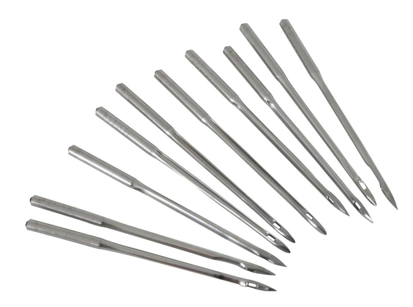 Symaskinnål 130 lær (10 nåler/fpk) Symaskinnål 130 lær (10 nåler/fpk)