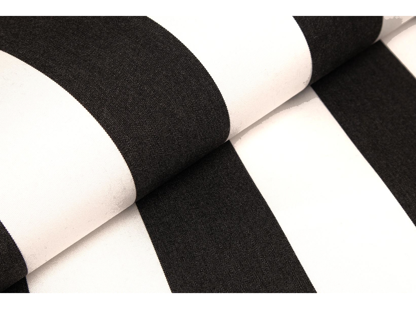 Markiseduk Docril Stripe 00014 White/Black, 120cm Markiseduk Docril Stripe 00014 White/Black, 120cm