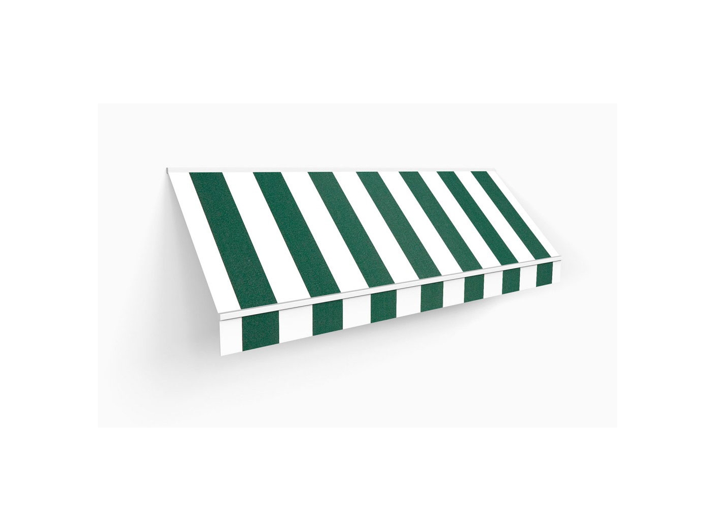 Markiseduk Docril Stripe 00019 White/Forrest, 120cm Markiseduk Docril Stripe 00019 White/Forrest, 120cm