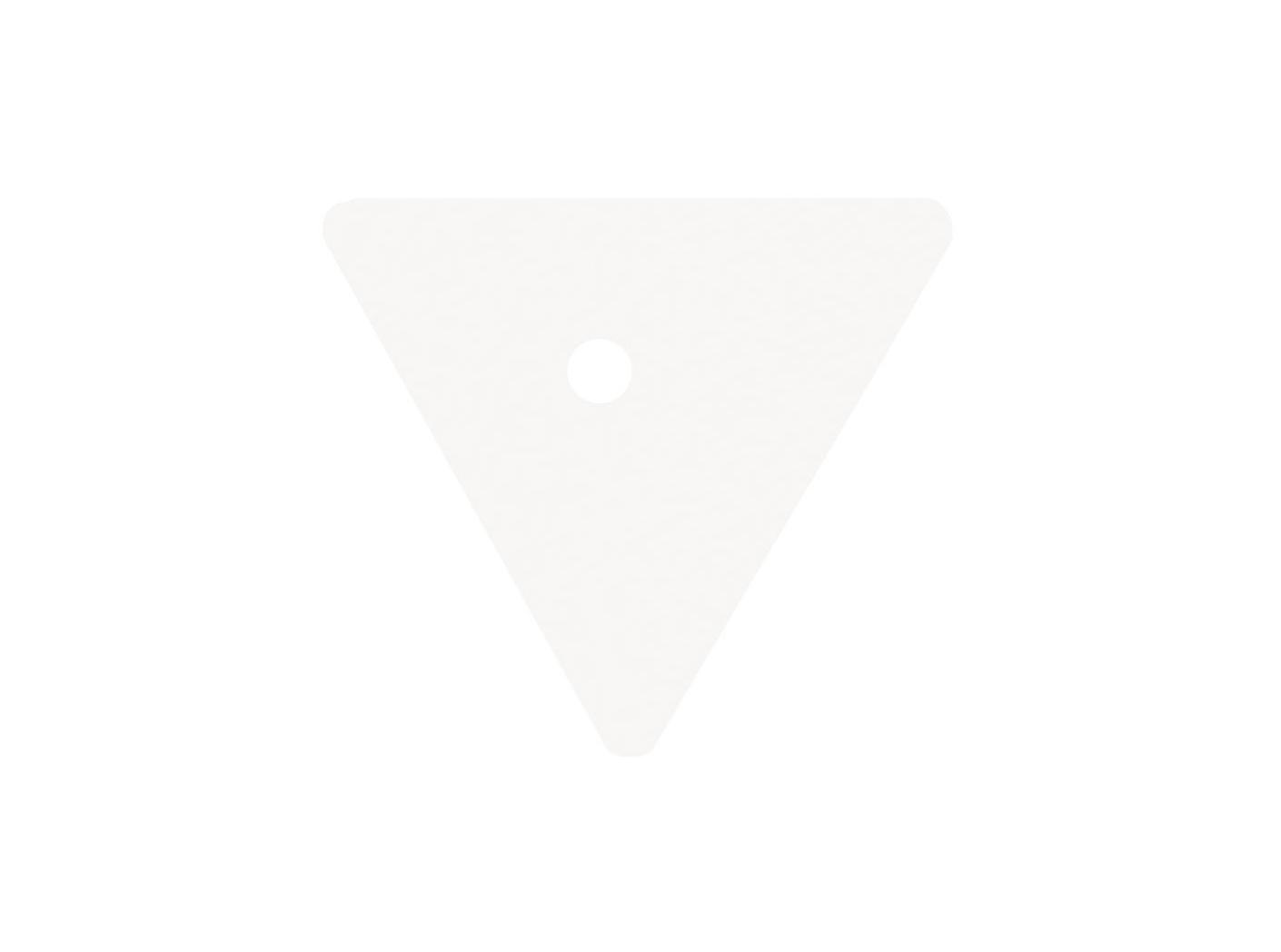 Norsk Triangel hvit (100 stk/pk) Norsk Triangel hvit (100 stk/pk)