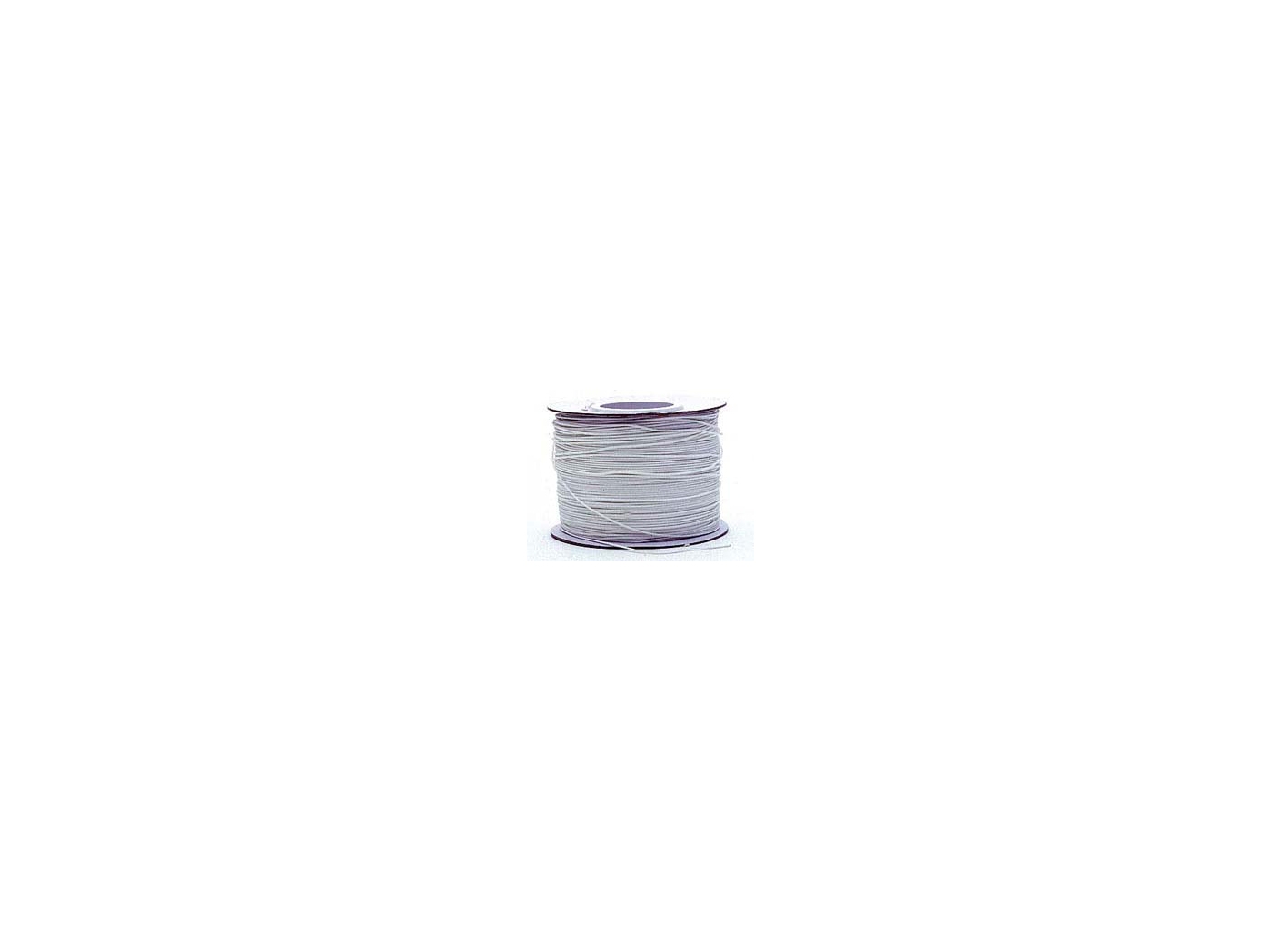 Persienneline 1,5mm hvit, 500mtr/rull Persienneline 1,5mm hvit, 500mtr/rull