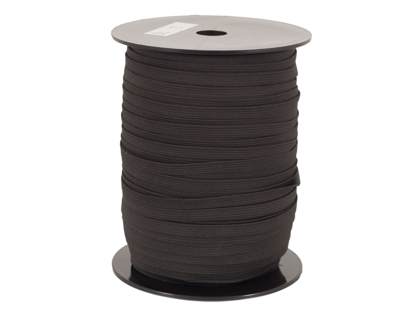 Strekkband 43001 7mm svart 150 mtr/rull Strekkband 43001 7mm svart 150 mtr/rull
