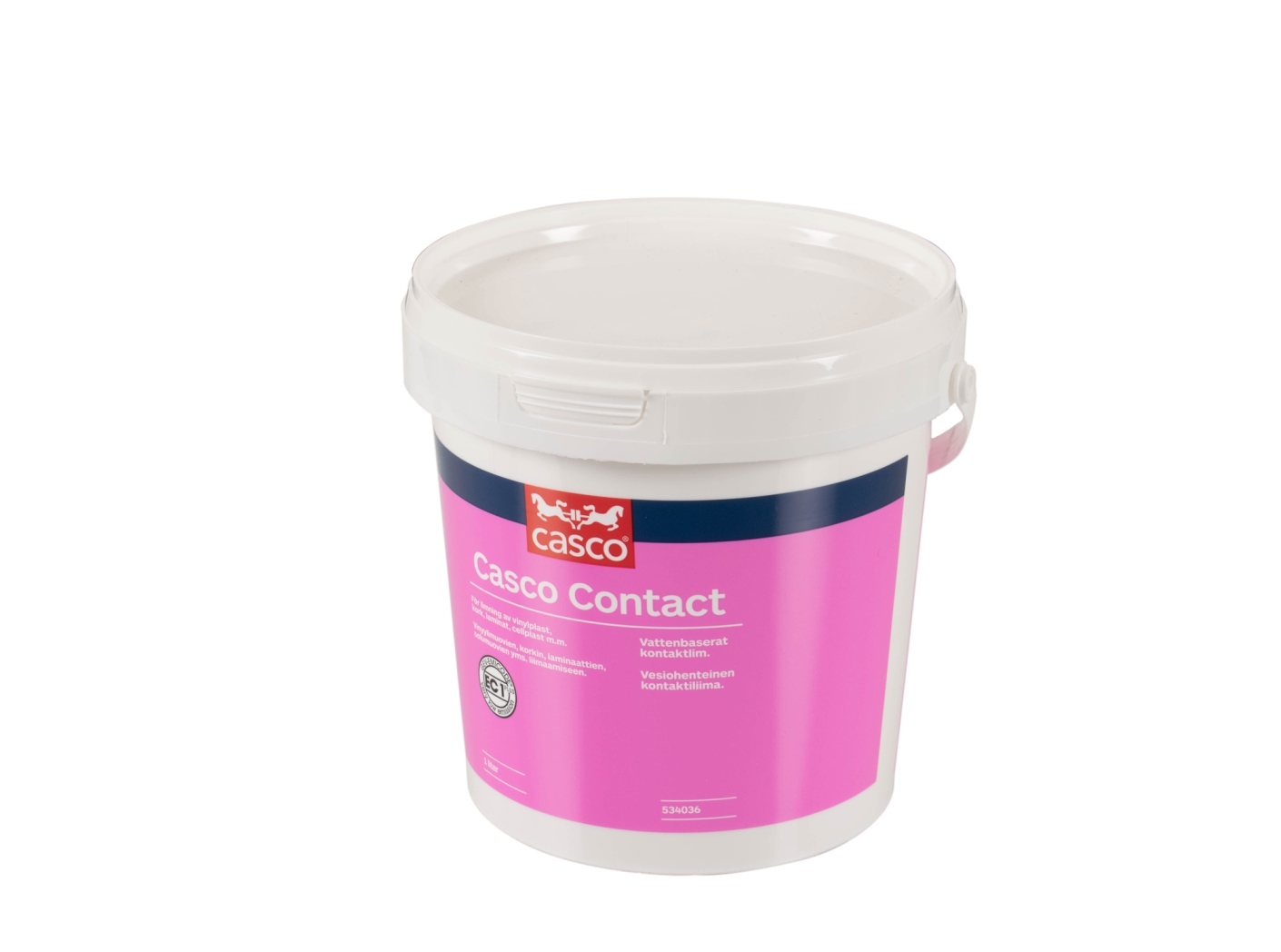 Kontaktlim vannbasert Casco Contact 3880 , 1 ltr Kontaktlim vannbasert Casco Contact 3880 , 1 ltr