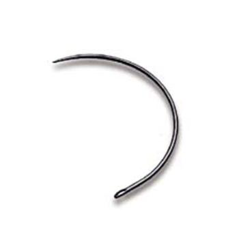 Kromnål med skjær (for søm i hud)